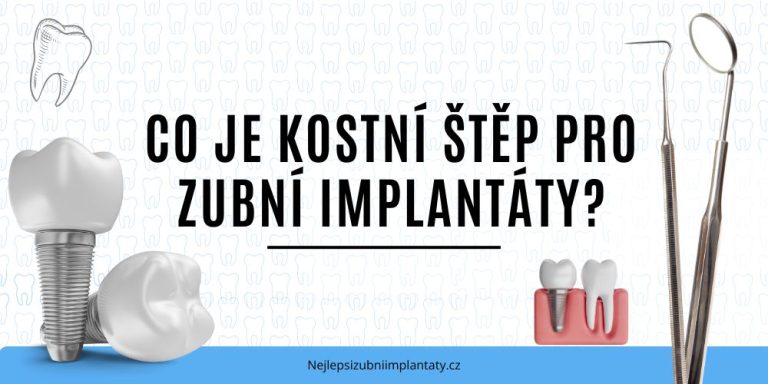 Co je kostní štěp pro zubní implantáty
