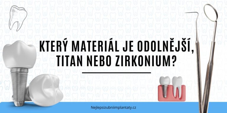 Který materiál je odolnější, titan nebo zirkonium
